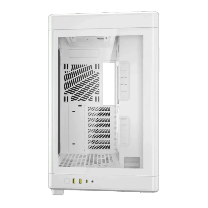 Gamdias Neso P1 Gaming Case - Stylish White Design
