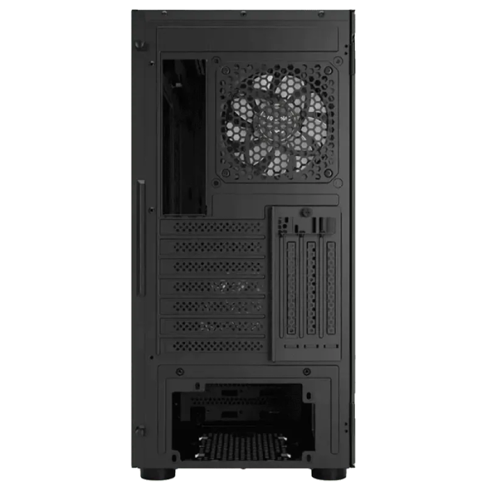 Gamdias Argus M4 Tempered Glass Gaming Case - Black