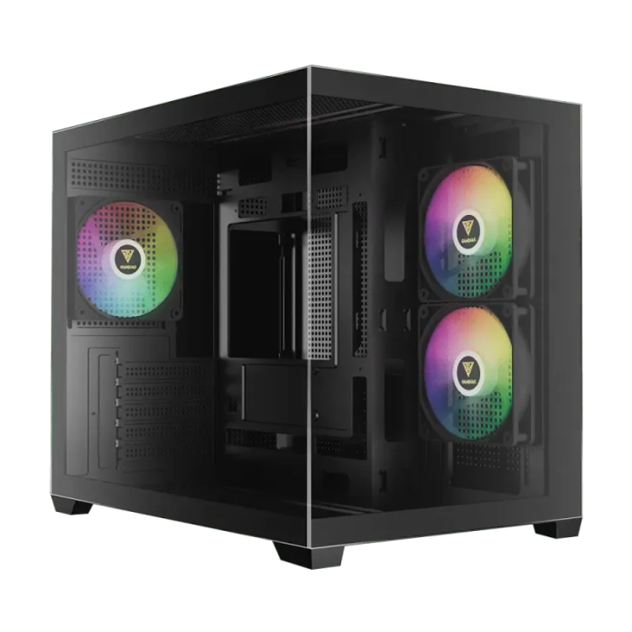 Gamdias AURA GC10M Gaming Case - Sleek Black Mid-Tower