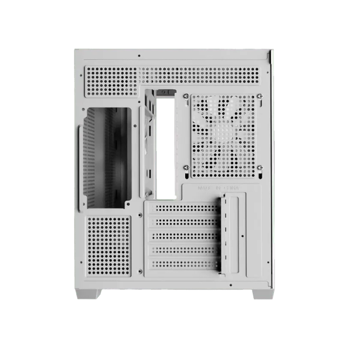 Gamdias AURA GC10M White Gaming Case - Stylish and Functional