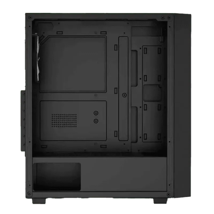 Premium Black Gaming Case with 4 ARGB Fans & Tempered Glass  AURA GC2 ELITE
