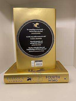 Fourth Wing Hardcover: GRADUATE OR DIE  THE SUNDAY TIMES BESTSELLER BY REBECCA YARROS
