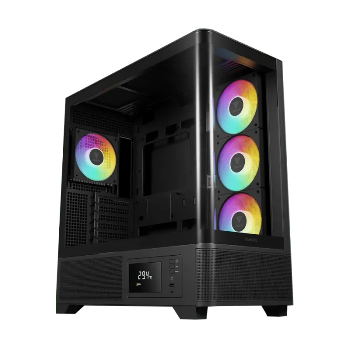 Gamdias Atlas P2 Black Gaming Case: Ultimate Performance