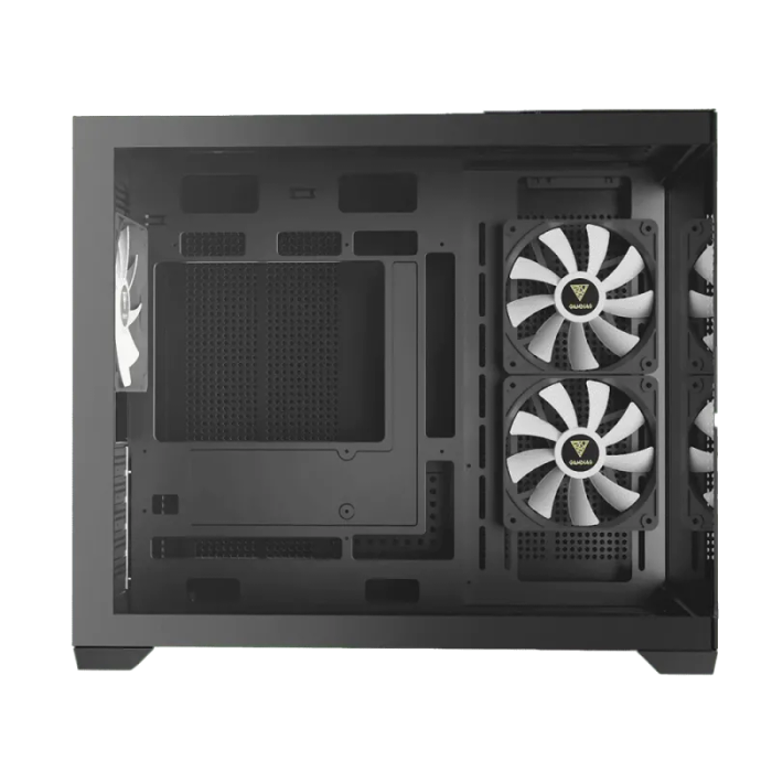 Gamdias AURA GC10M Gaming Case - Sleek Black Mid-Tower