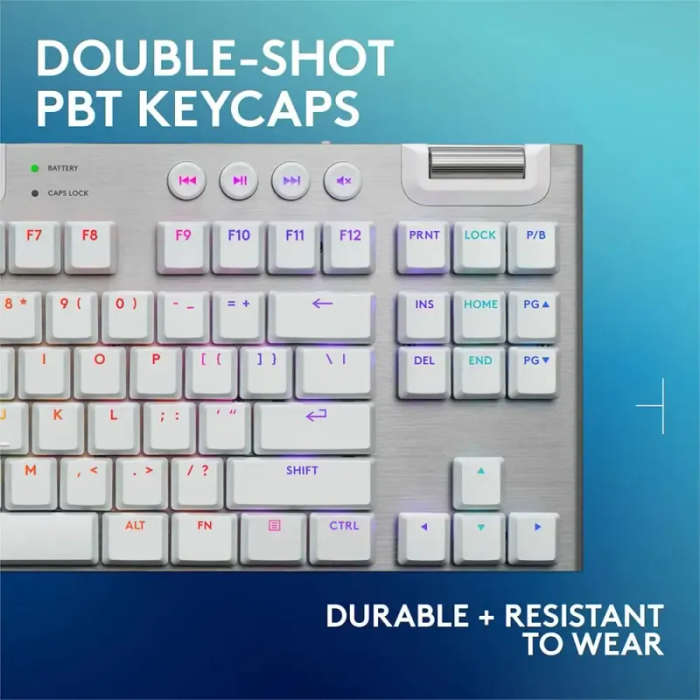 Logitech G915 X TKL Tenkeyless Lightspeed Wireless RGB Mechanical Gaming Keyboard