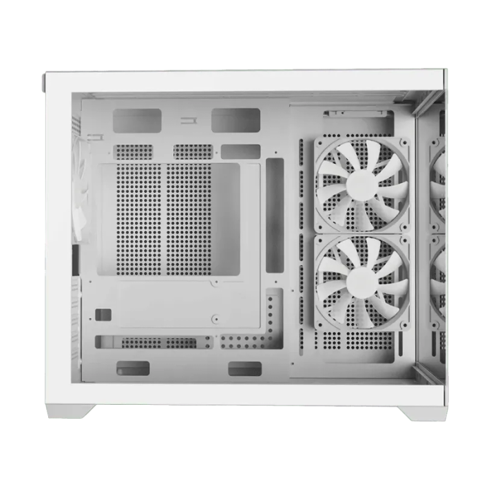 Gamdias AURA GC10M White Gaming Case - Stylish and Functional