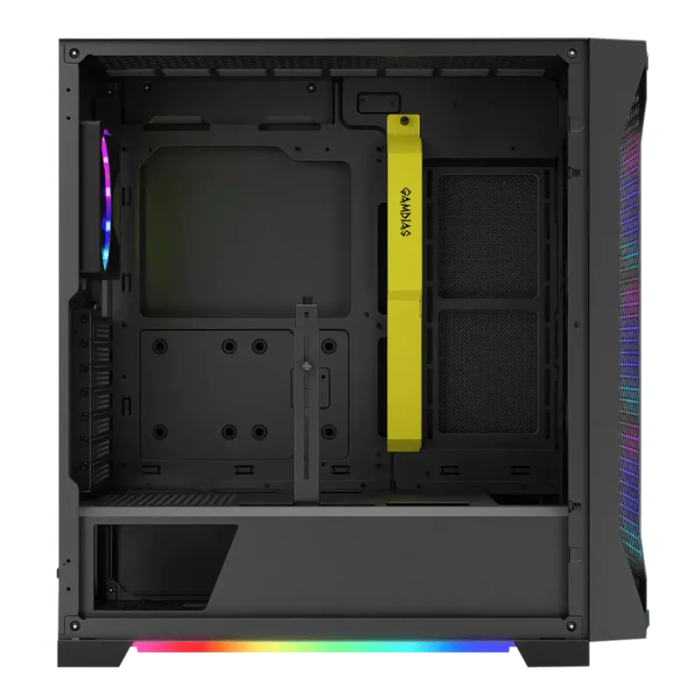 Gamdias ATHENA P1 Gaming Case - Stylish Black
