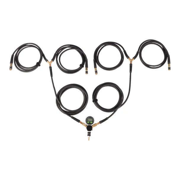 4-Way Tyre Inflation & Deflation System with Digital Gauge