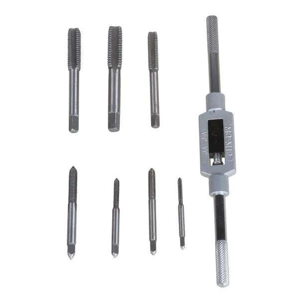 8-Piece Metric Tap and Die Set (Carded Pack)