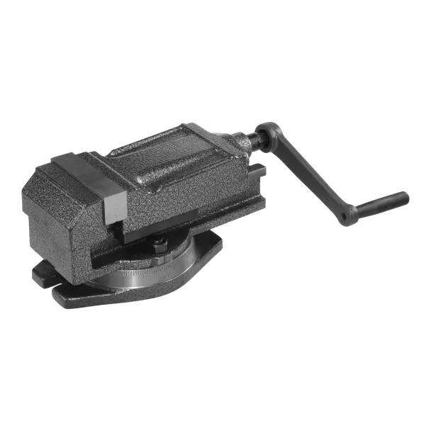80 mm Machine Tool Vice with Swivel Base and Precision Scale