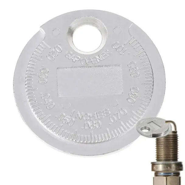 Spark Plug Gap Adjustment Tool  Compact Precision Gauge (0.502.5 mm)