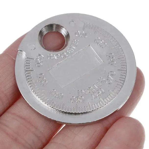 Spark Plug Gap Adjustment Tool  Compact Precision Gauge (0.502.5 mm)