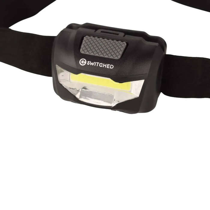80 Lumen LED Headlamp  Black