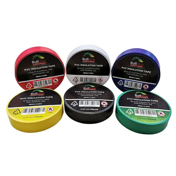 PVC Electrical Insulation Tape 18mm x 20m (Green)