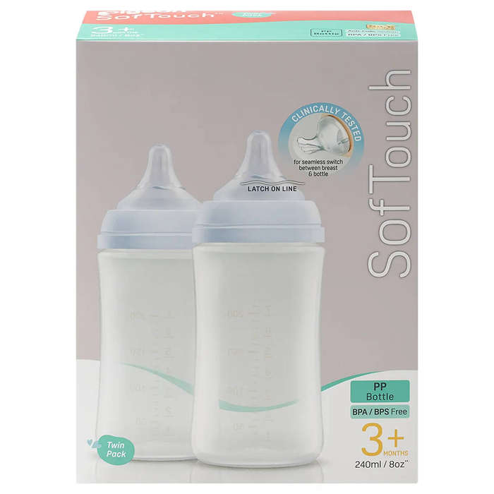 Twin Pack Softouch 3 Bottle 240ml Medium