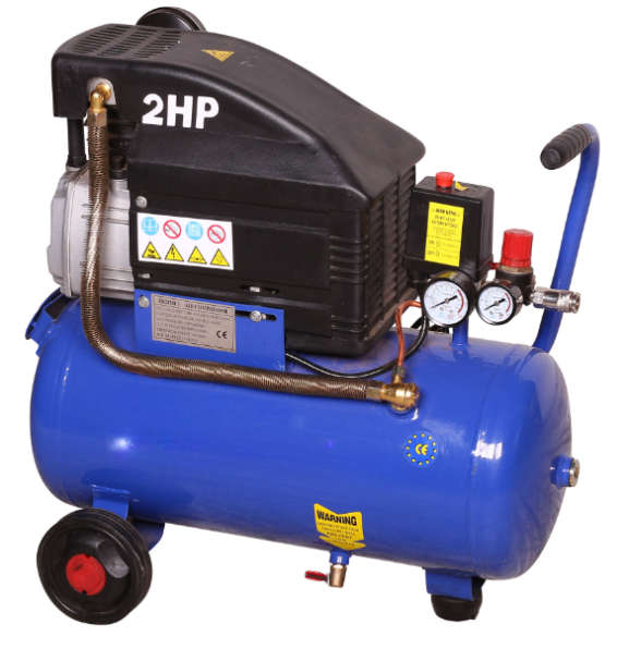 24 Litre 1.5 kW (2 HP) 230 V Direct Drive Air Compressor