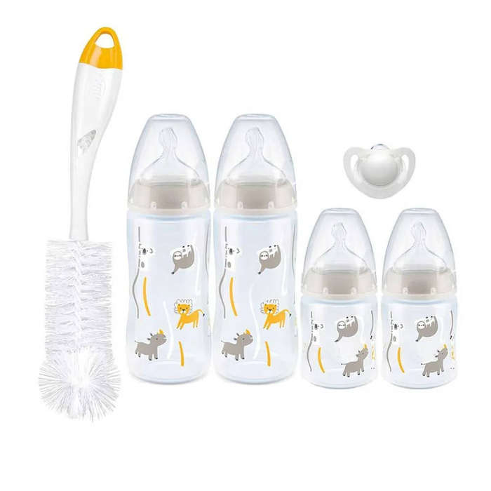 Temperature Control 4 Bottle Starter Pack 0-6m - White
