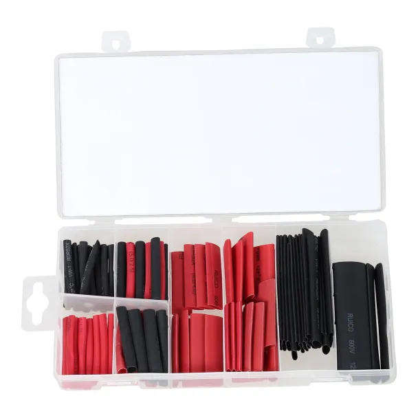 106-Piece Heat Shrink Tubing Assortment Set  Double Wall with Storage Case