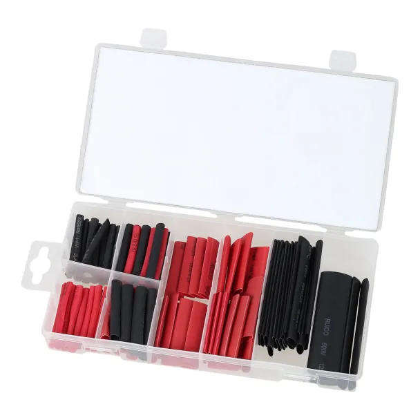 106-Piece Heat Shrink Tubing Assortment Set  Double Wall with Storage Case