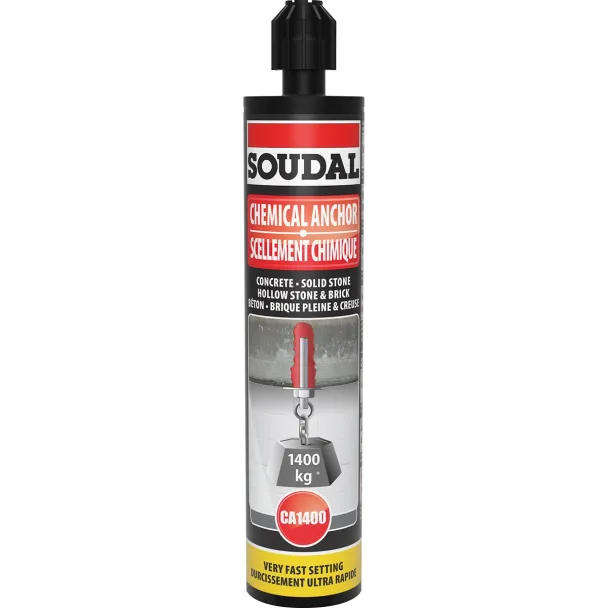 Soudal Chemical Anchor CA 1400  280ml High-Strength Fixing Adhesive