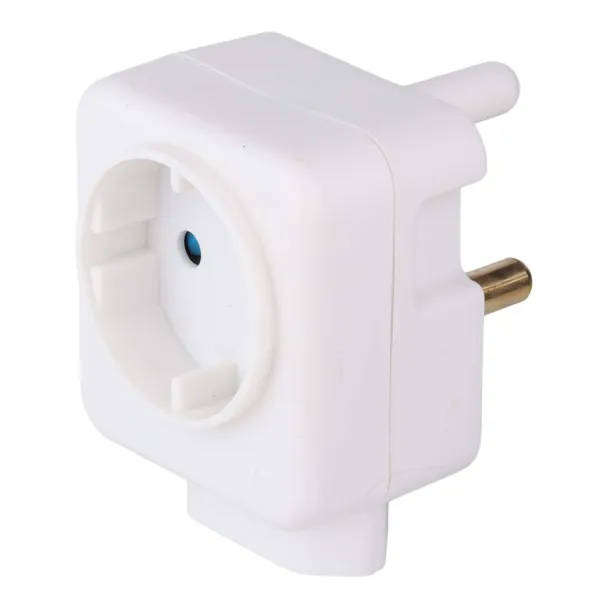 Switched Adaptor  SA 3-Pin to Schuko & Euro
