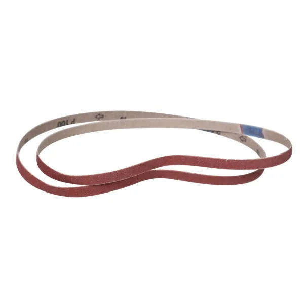 9 x 533mm Aluminium Oxide Sanding Belt  P100 Grit