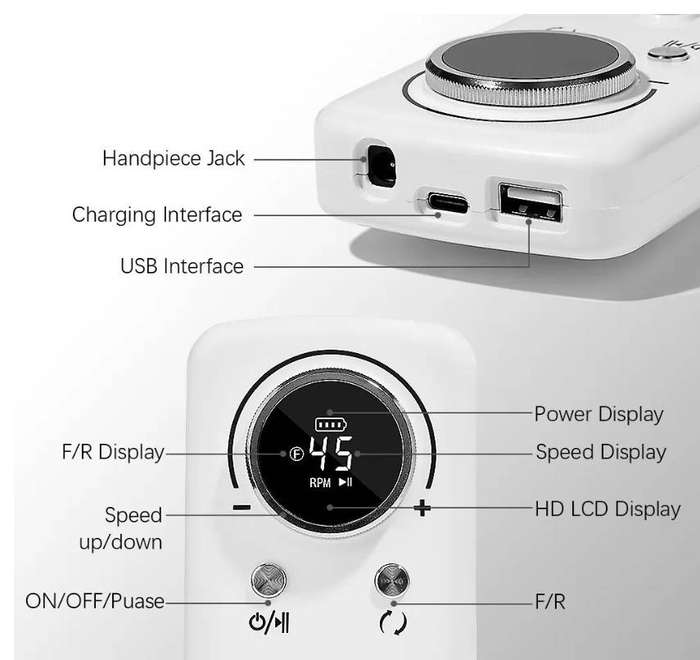 NAIL DRILL MACHINE