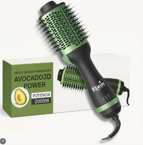 AVOCADO3D POWER AVOCADO 3D hot air comb Hair Brush