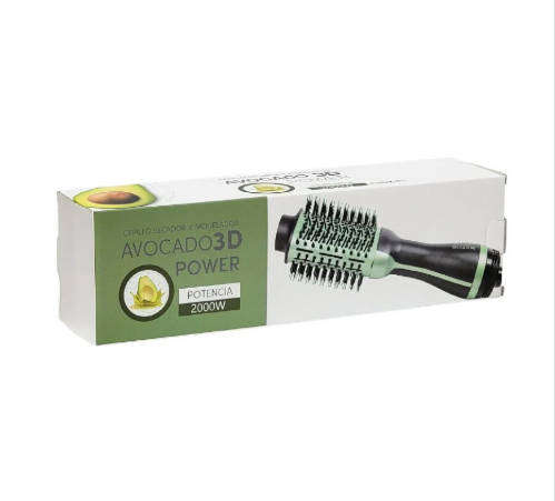 AVOCADO3D POWER AVOCADO 3D hot air comb Hair Brush