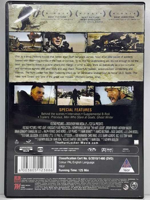 The Hurt Locker - Jeremy Renner (DVD)