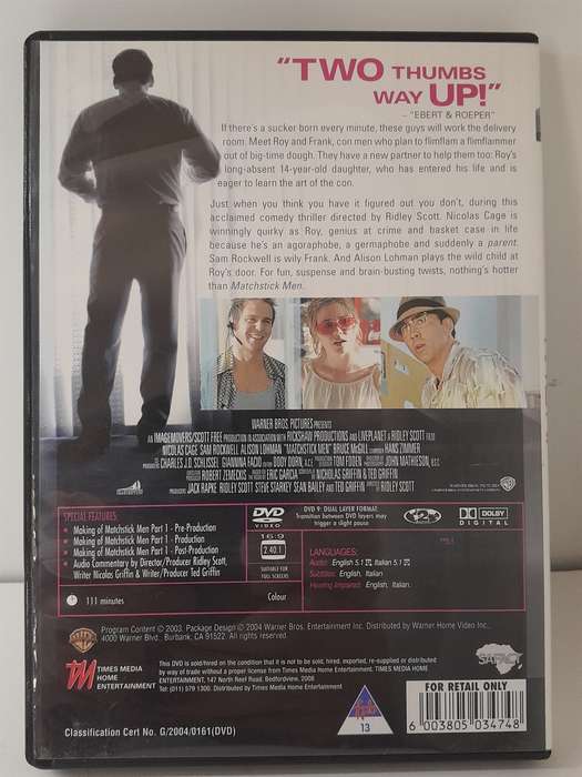 Matchstick Men (DVD)