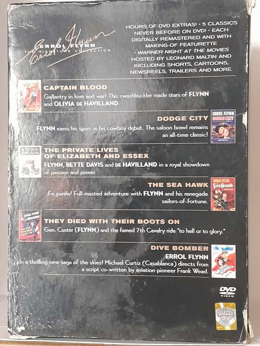Errol Flynn - The Signature Collection - 6 Movie Box Set (DVD)