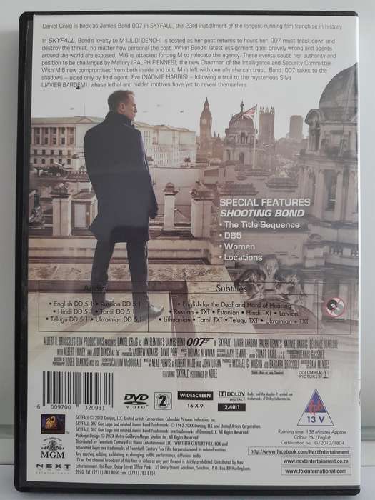 007 - 2012 - Skyfall (DVD)