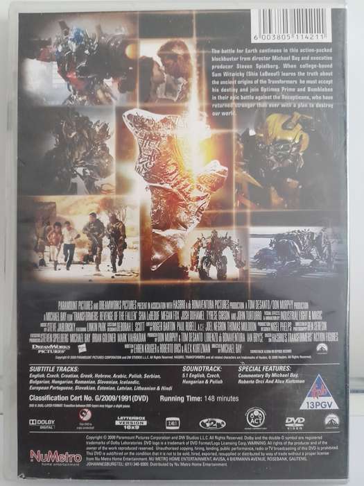 Transformers - Revenge of the Fallen (DVD)