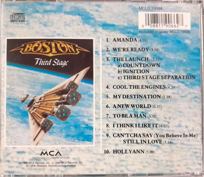 Boston - Third Stage (CD)