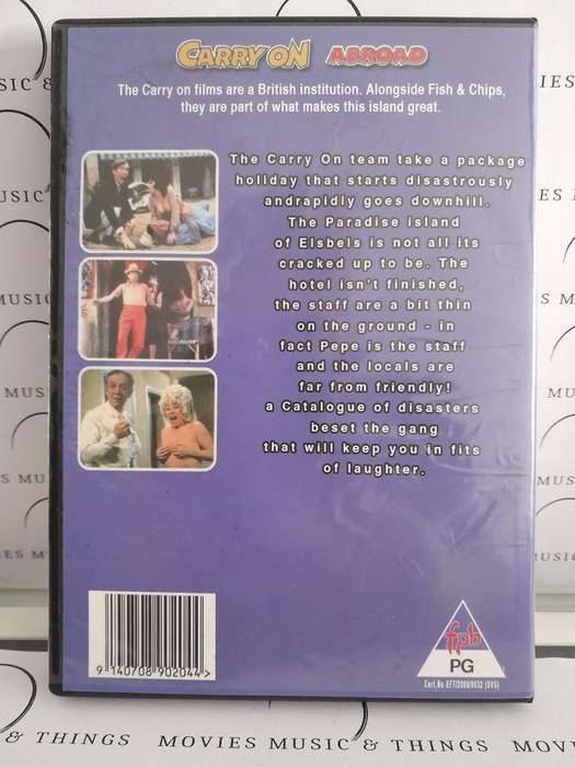 Carry on Abroad - The classic Carry On Film Collection (DVD)