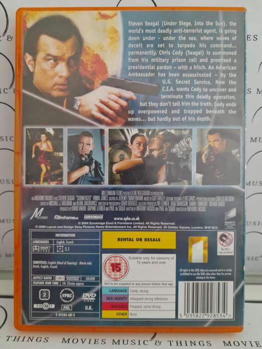 Submerged - Steven Seagal (DVD)