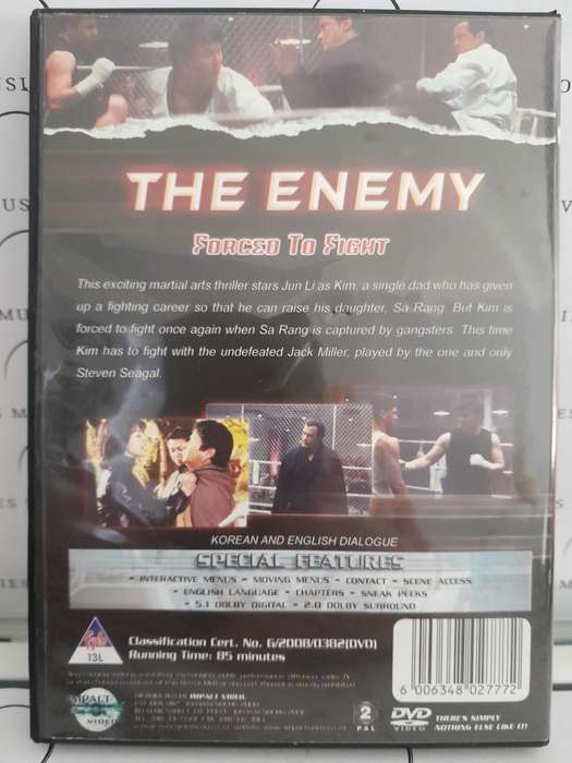 The Enemy - Jun Lee & Steven Seagal (DVD)