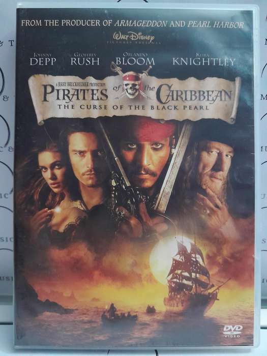 Pirates of the Caribbean The Curse of the Black Pearl - Johnny Depp (DVD)