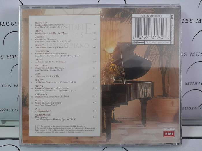Unforgettable Classics - Relaxing Piano - (CD)