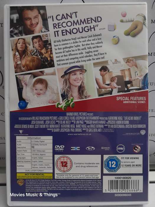 Life as we Know It - Katherine Heigl (DVD)
