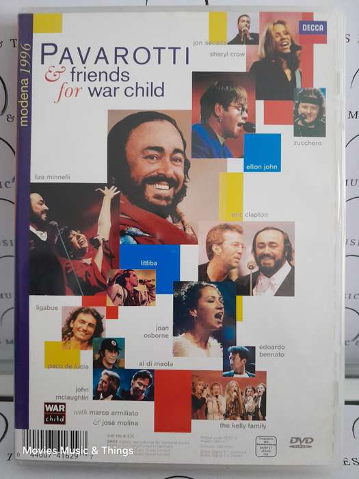 Luciano Pavarotti - The Pavarotti & Friends Collection - 8 Great Concerts (4xDVD)