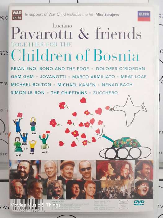Luciano Pavarotti - The Pavarotti & Friends Collection - 8 Great Concerts (4xDVD)