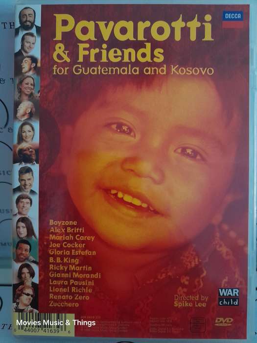 Luciano Pavarotti - The Pavarotti & Friends Collection - 8 Great Concerts (4xDVD)