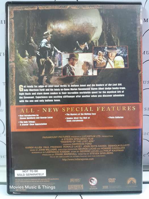 Indiana Jones - The Adventure Collection - Harrison Ford (3xDVD)