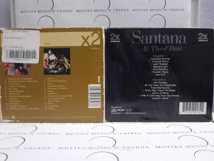 Santana - Abraxas & Third (2 x CDs) and Santana...At Their Best (2xCDs)