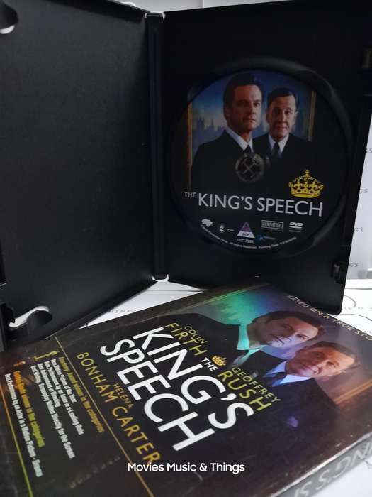 The King's Speech - Colin Firth & Geoffrey Rush (DVD)