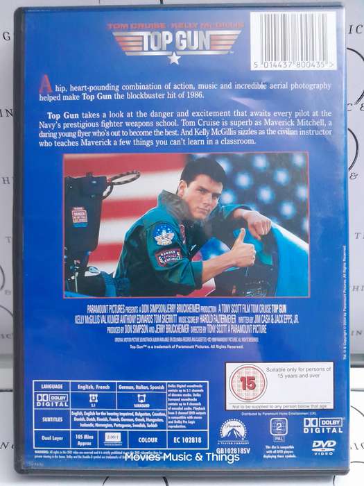 Top Gun - Tom Cruise (DVD)