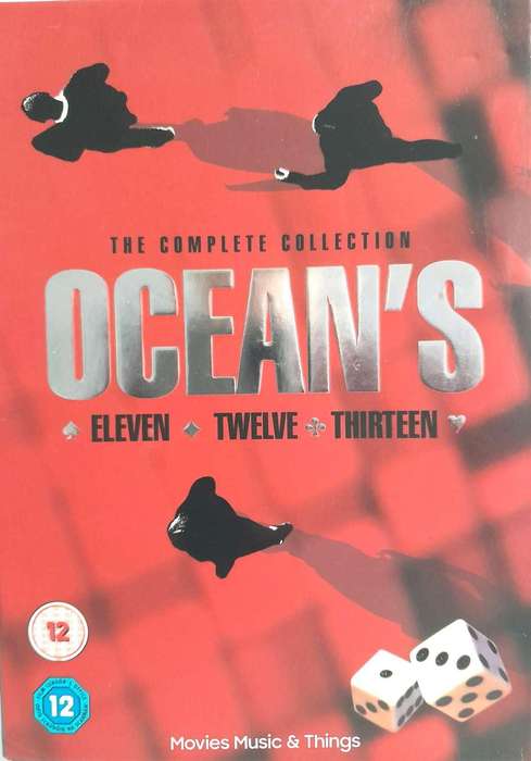 Ocean's Eleven, Twelve, Thirteen - The Complete Collection - George Clooney & Brad Pitt (DVD)
