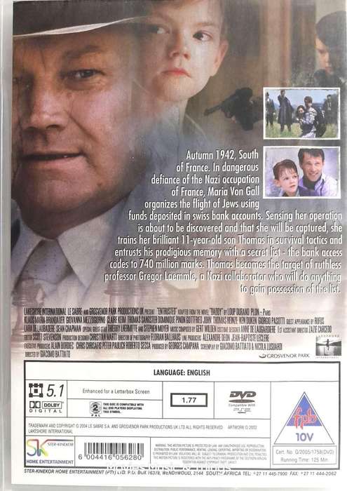 Entrusted - Thomas Sangster (DVD)
